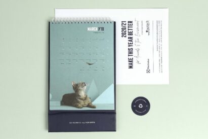 לוח שנה לשנת תשפ"א - אגודת צער בעלי חיים בישראל - צילום: vipdesign.co.il